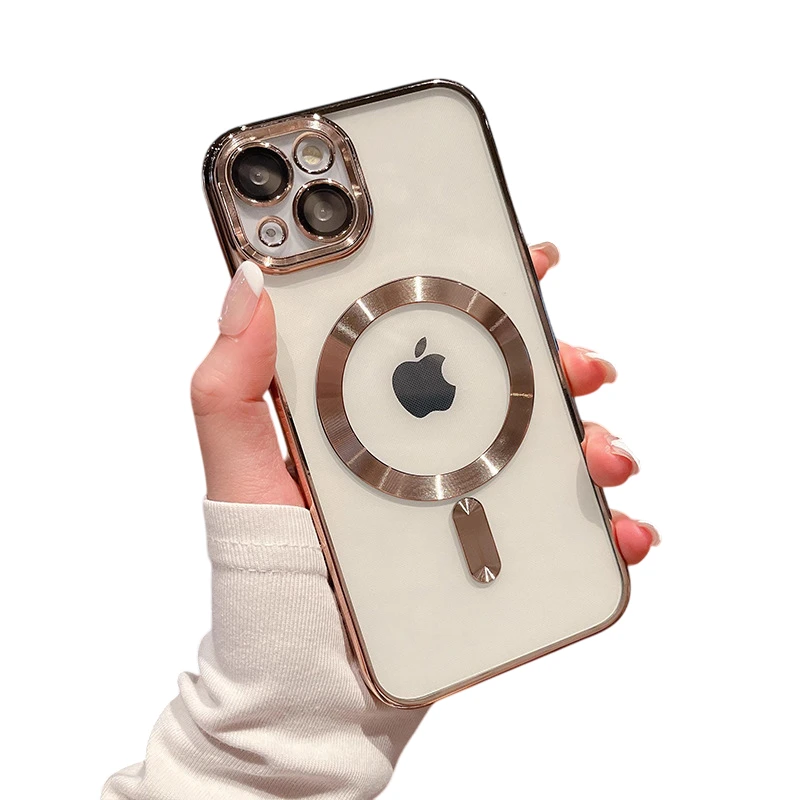 iPhone 14 Plus MagSafe Skal - Guld