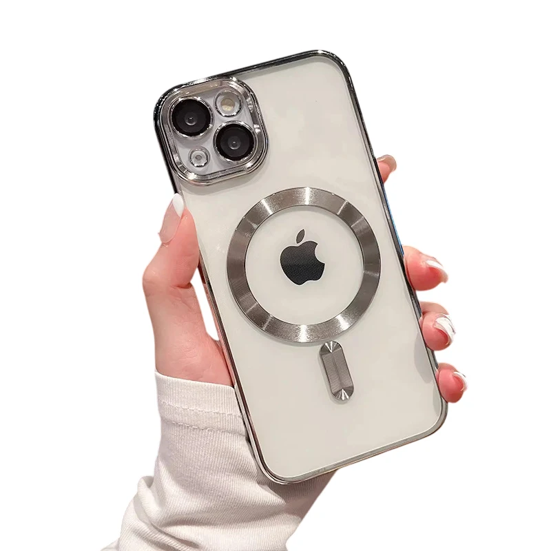 iPhone 16 Plus MagSafe Skal - Silver