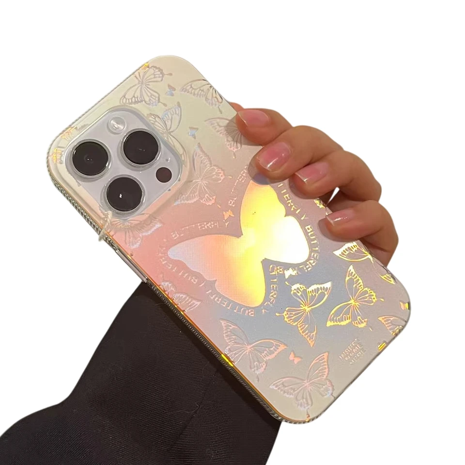 iPhone 15 Skal - Summer Butterfly