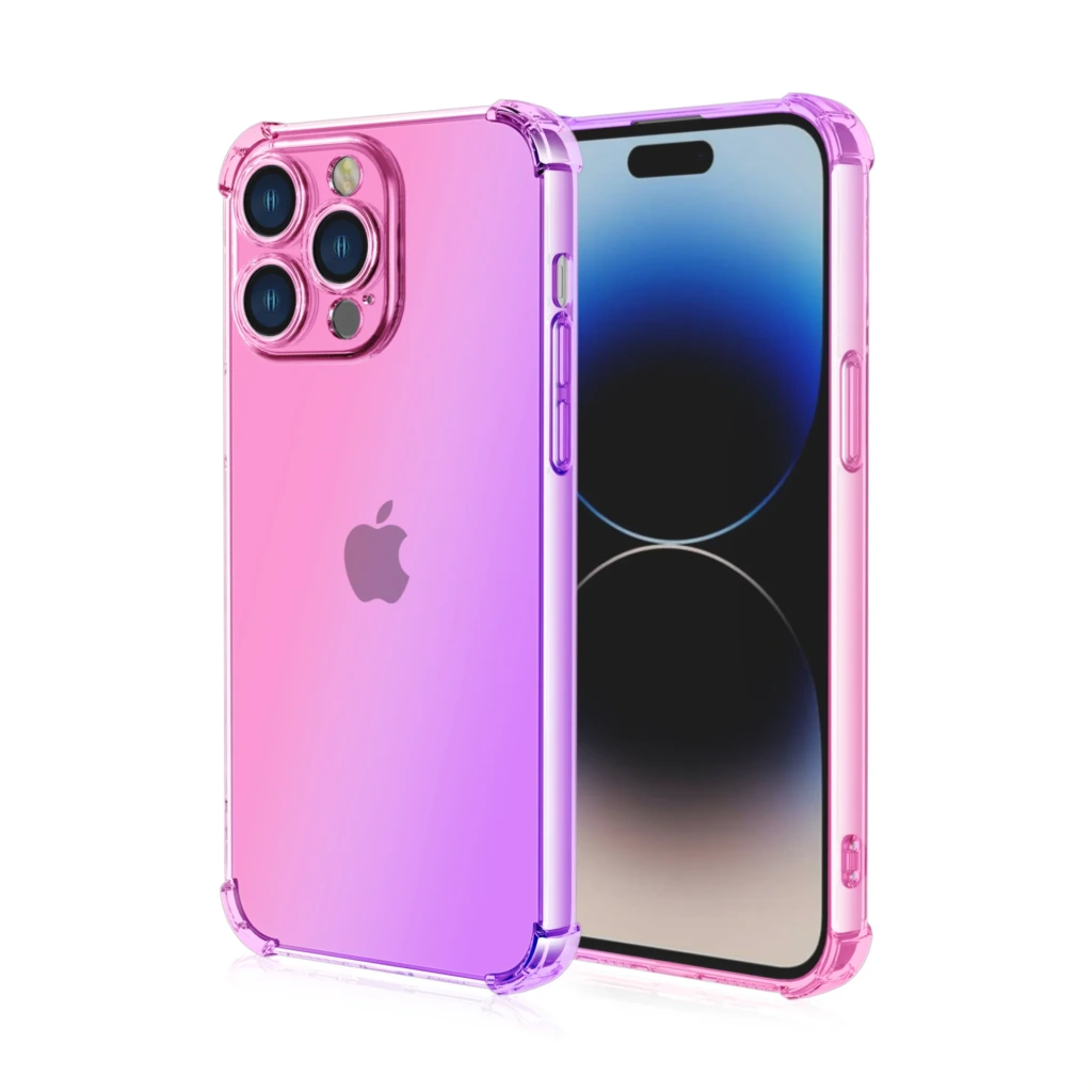 iPhone 16 Plus Skal - Rosa/Gul