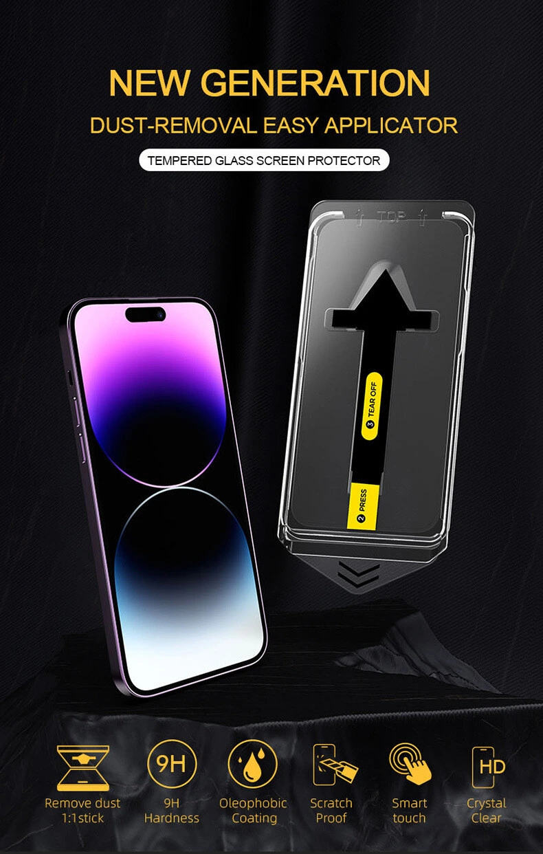 iPhone 14 Pro Skärmskydd - Härdat Glas