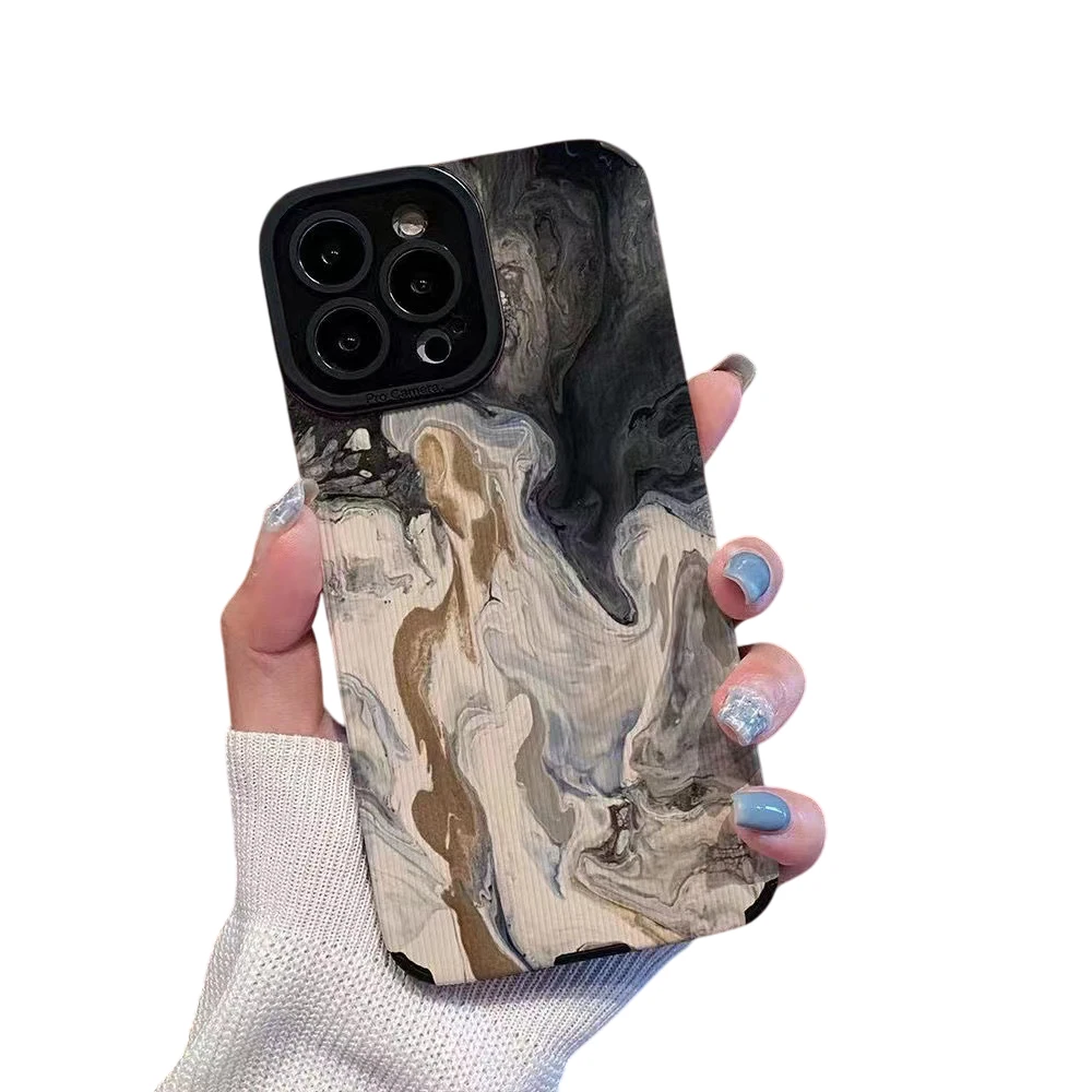 iPhone 16 Pro Skal - Ink Marble