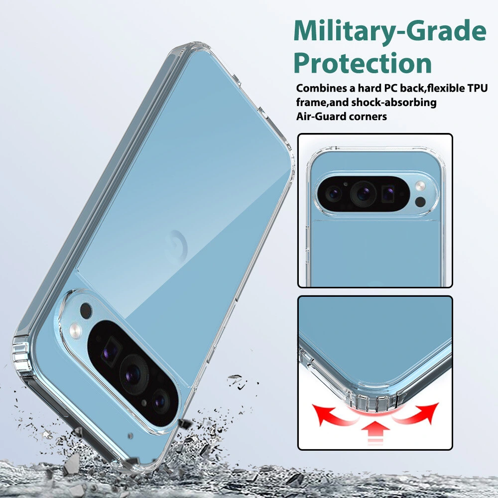 Google Pixel 9 Pro XL Skal - Transparent