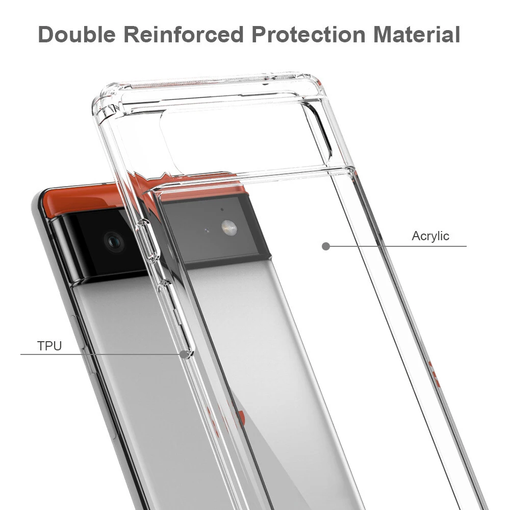 Google Pixel 8A Skal - Transparent