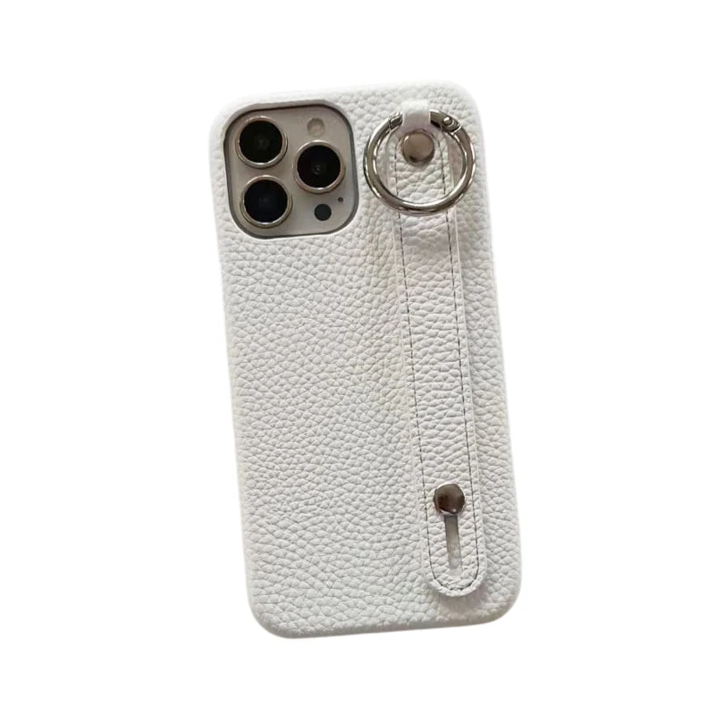 iPhone 14 Skal med Ringfunktion - Vit