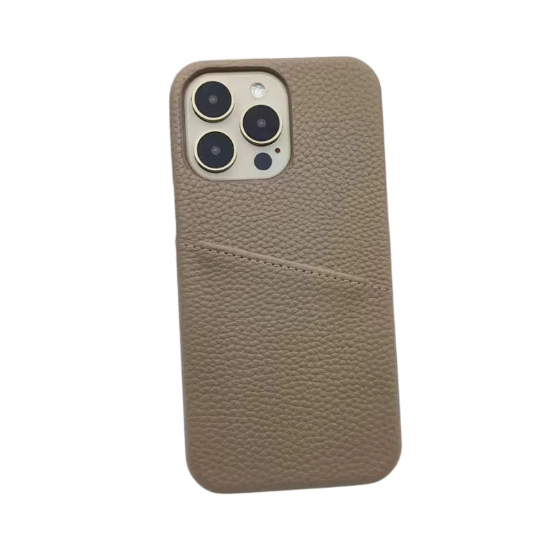 iPhone 16 Skal med Kortfack - Cappuccino