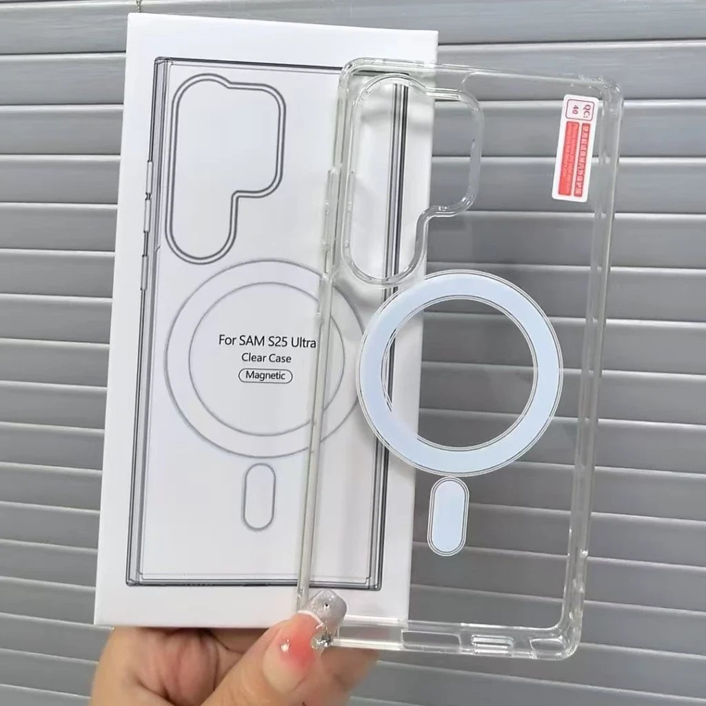 Samsung Galaxy S25 Ultra Skal MagSafe - Transparent
